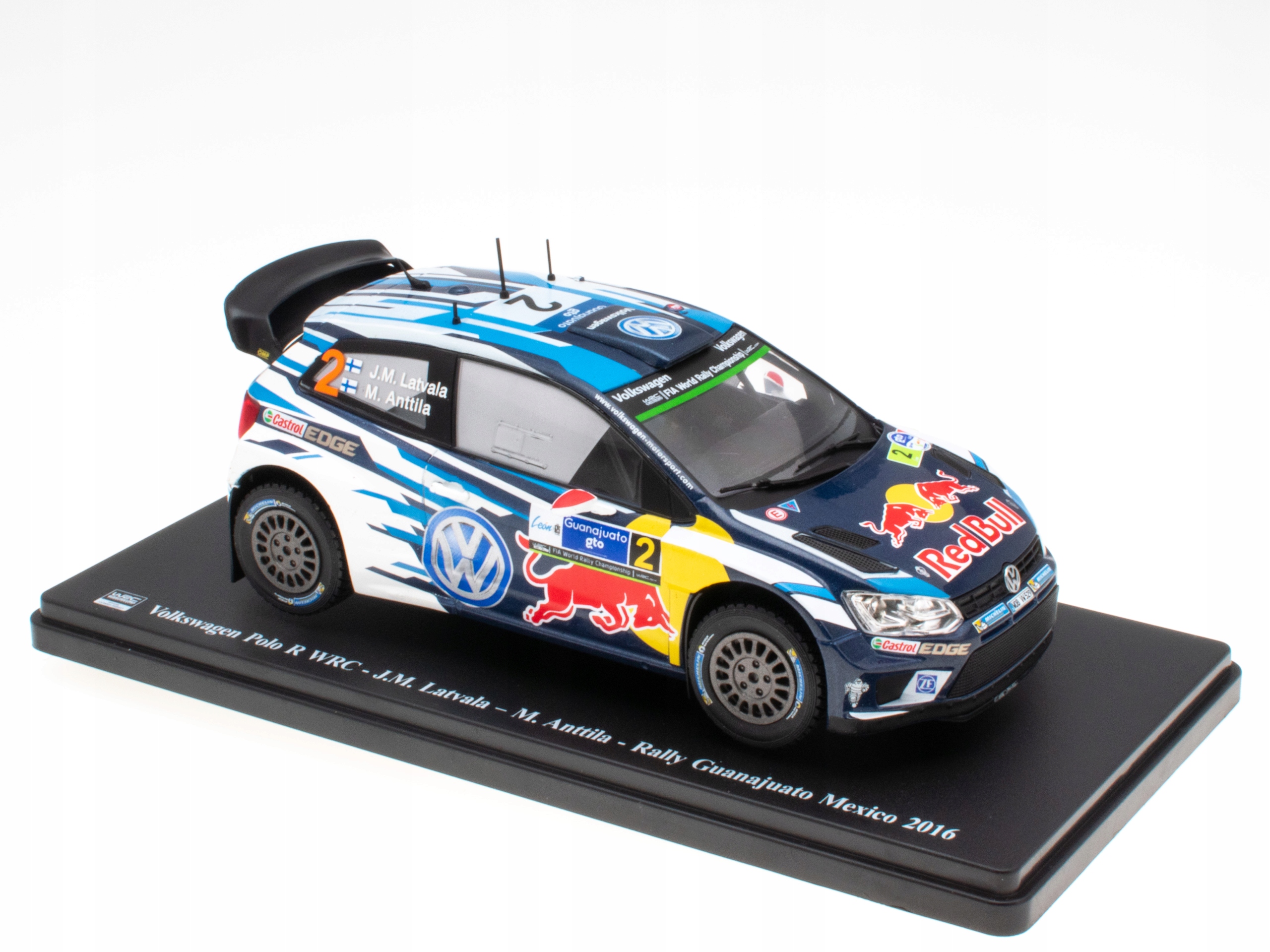 Volkswagen PoloR Wrc Guanajuato 2016 1:24 Ixo RQ03