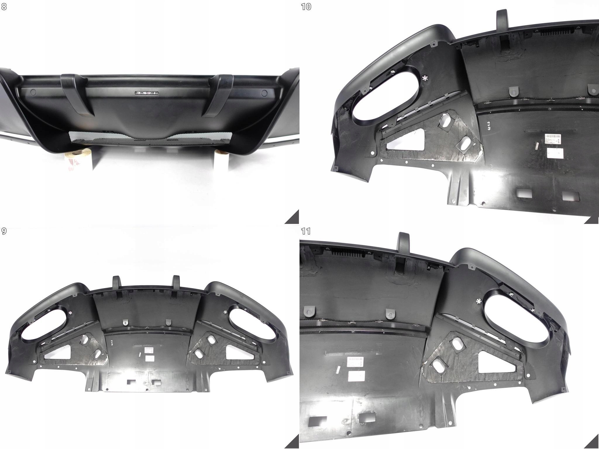 FERRARI ROMA F169 20-24 SPOILER diffuser W bumper rear part complete PDC USA