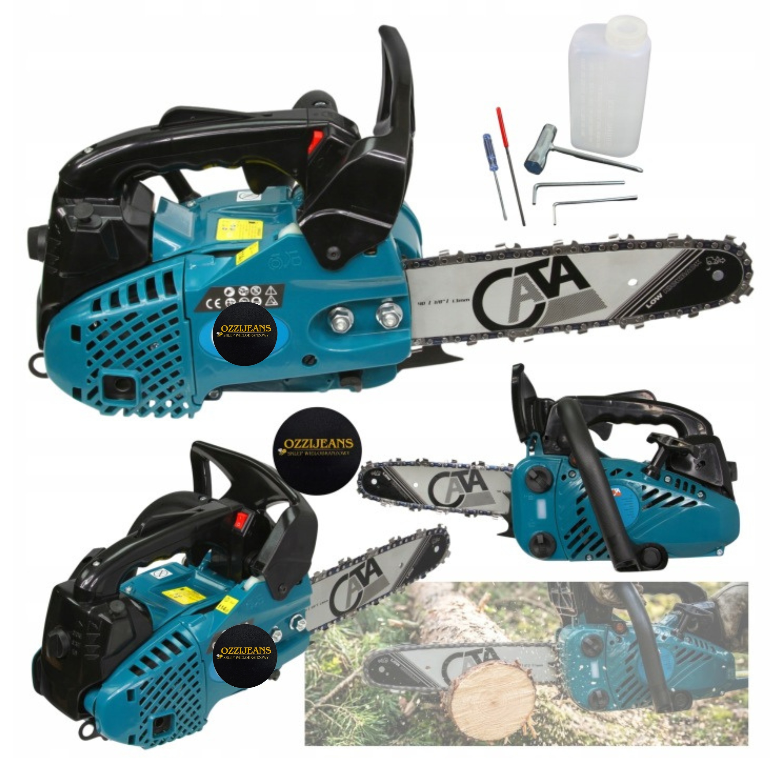Piła Pilarka Łańcuchowa Spalinowa Gałęziowa Gałęziówka Mocna Gratisy