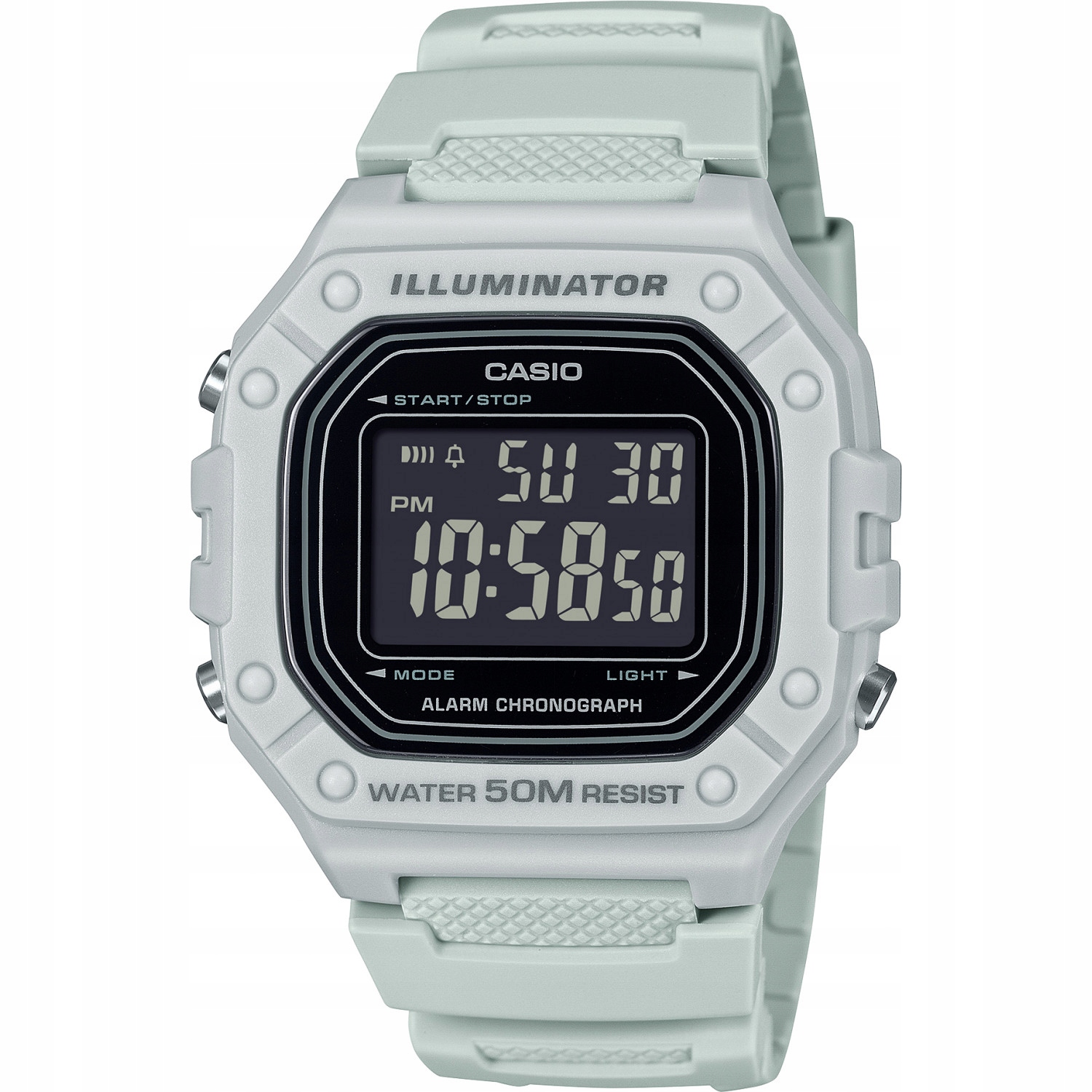 Pánské Hodinky Casio W-218H-8BVEF šedé