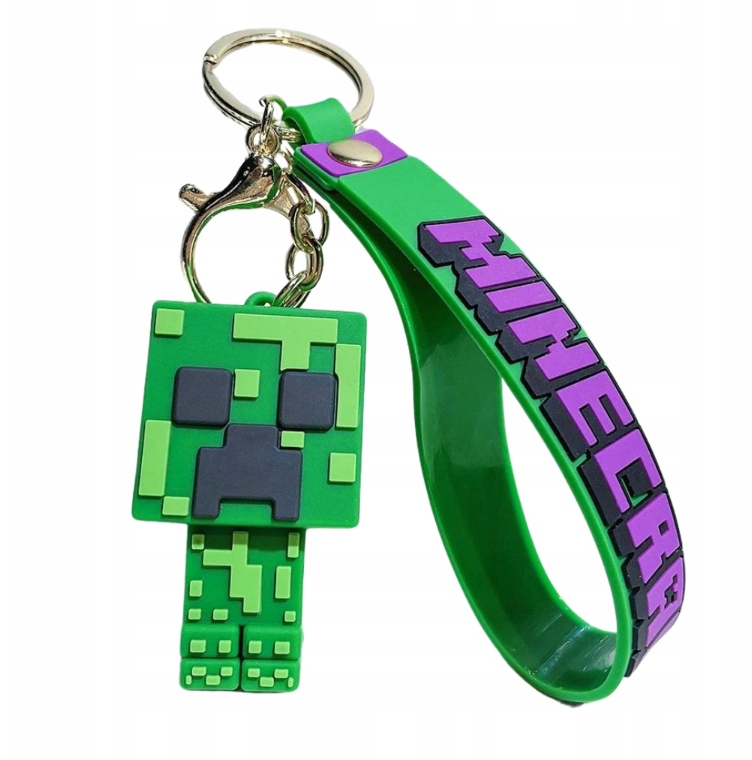 Brelok Minecraft zawieszka do kluczy