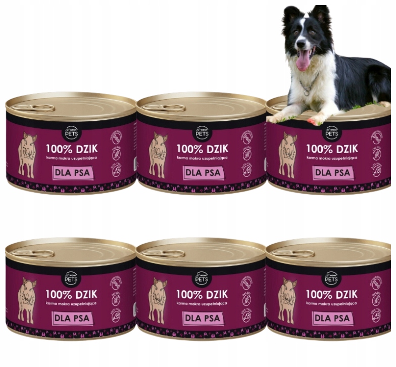 Levně Krmivo pro psy Divoký Barf kosterní 410 g x 6 ks Wow!pets