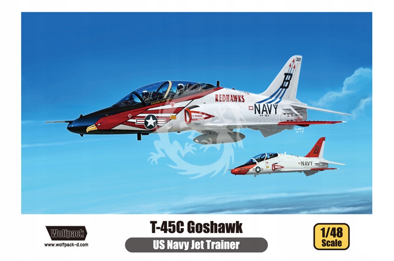 T-45C Goshawk (Premium Edition Kit), Wolfpack WP14805 měřítko 1/48