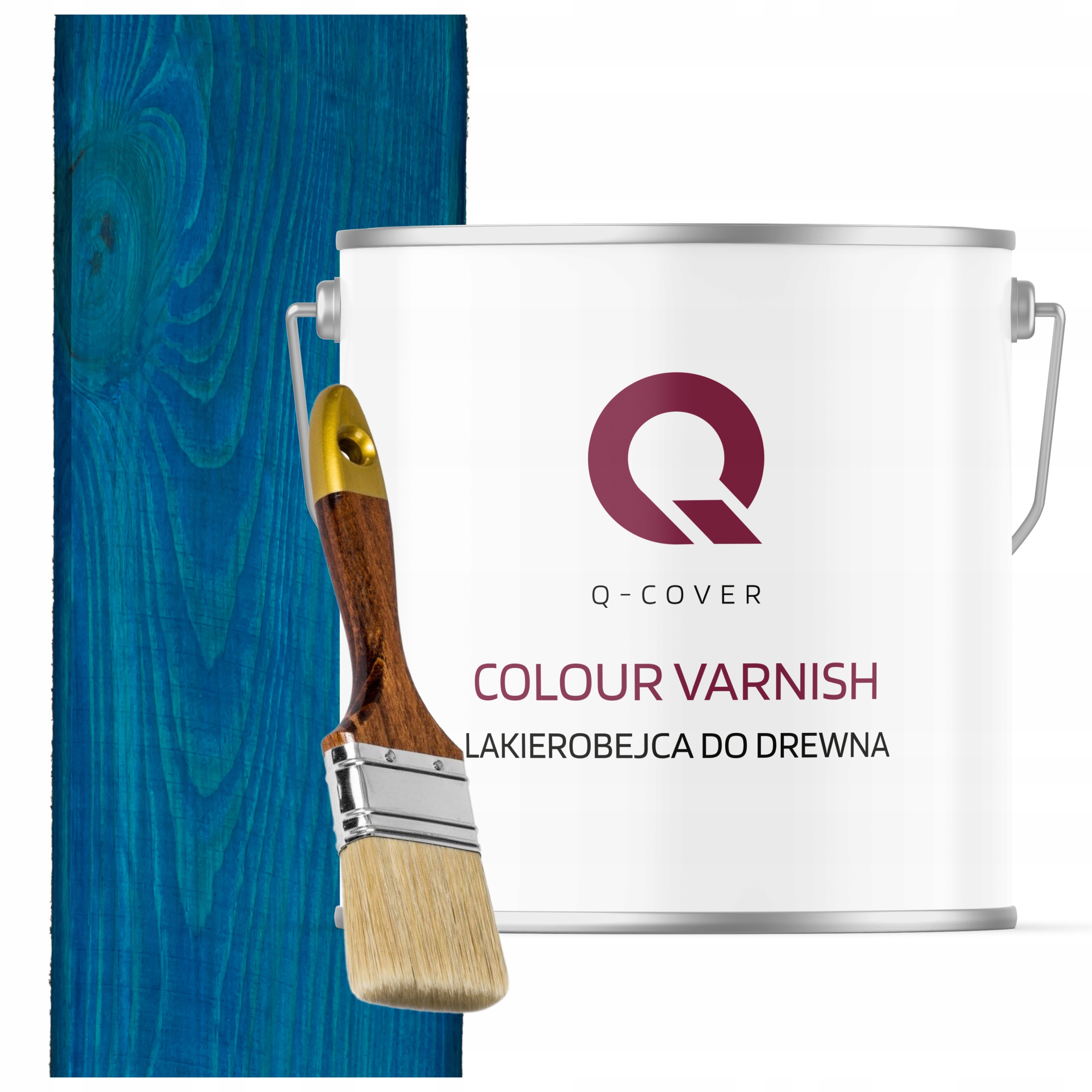 Lakovačka Na Drevené Prvky Výkonná 3V1 Modrá Saténová 5L Zdarma