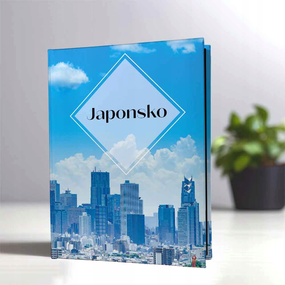 Tradiční album s 60 černými listy 19,5x26 cm Japonsko 655(cz)