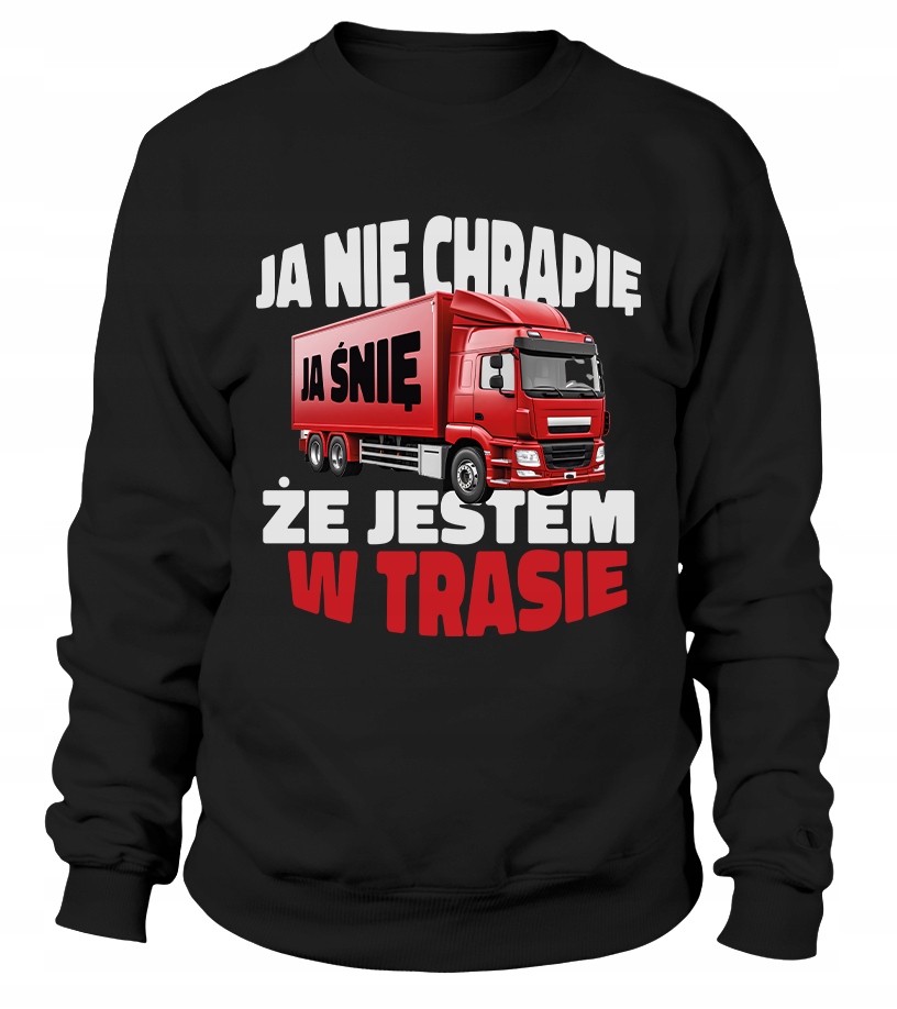 Pánská Mikina Já nechrápu Já sním, že jsem na trase XL Černá pro něj F