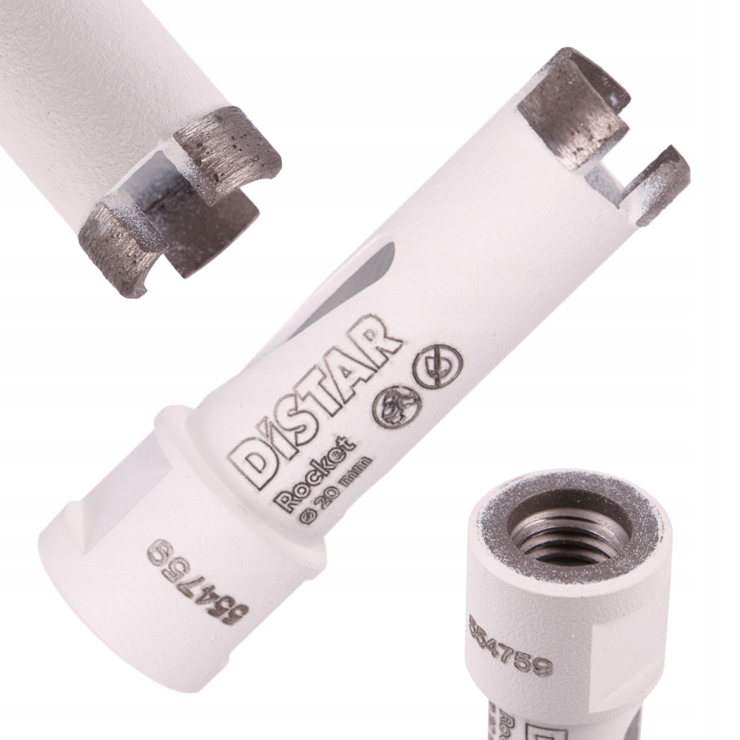 OTWORNICA DIAMENTOWA DO CERAMIKI I GRESU DISTAR ROCKET M14 20mm