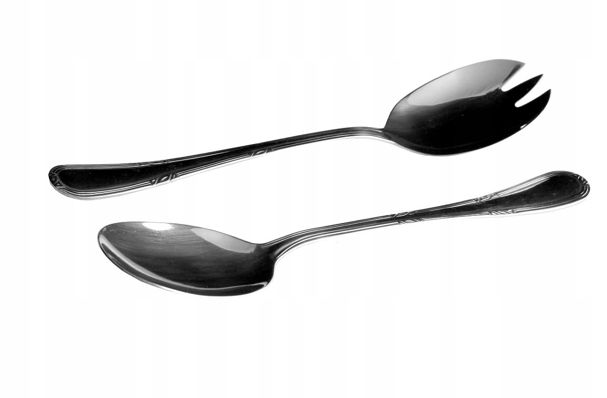 

Sztućce do mieszania sałaty Natalia 2 sztuki stal