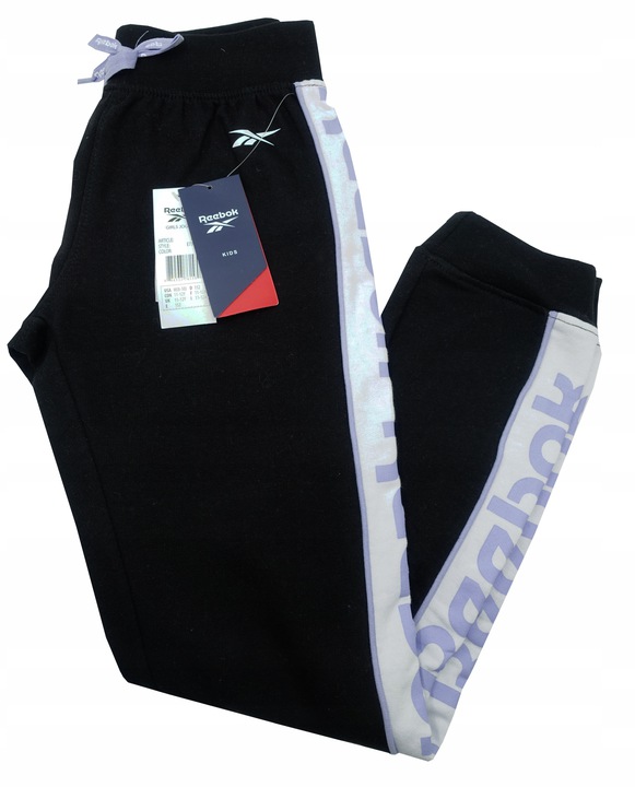 

Reebok Spodnie dresowe dresy dziewczęce M - 152