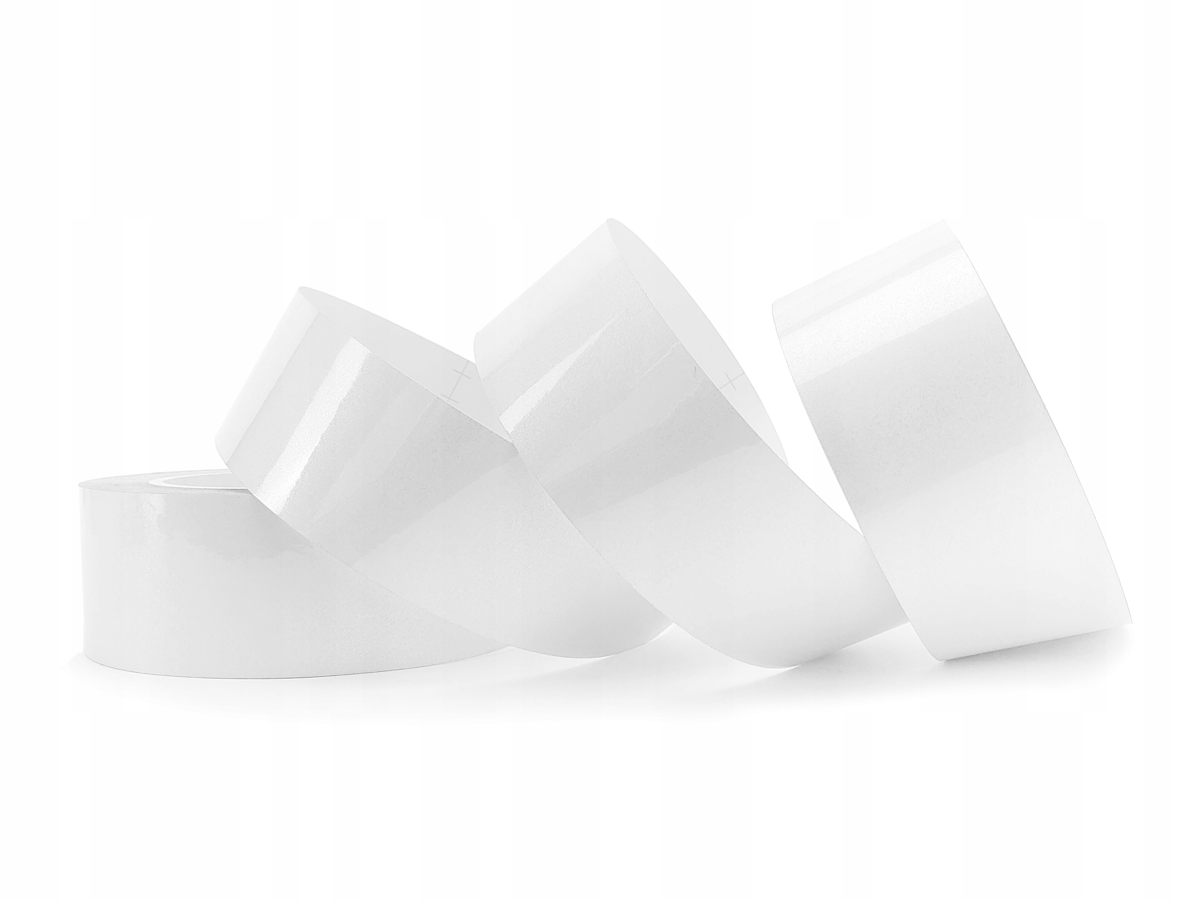 Odblaskowa taśma samoprzylepna biała 5 cm