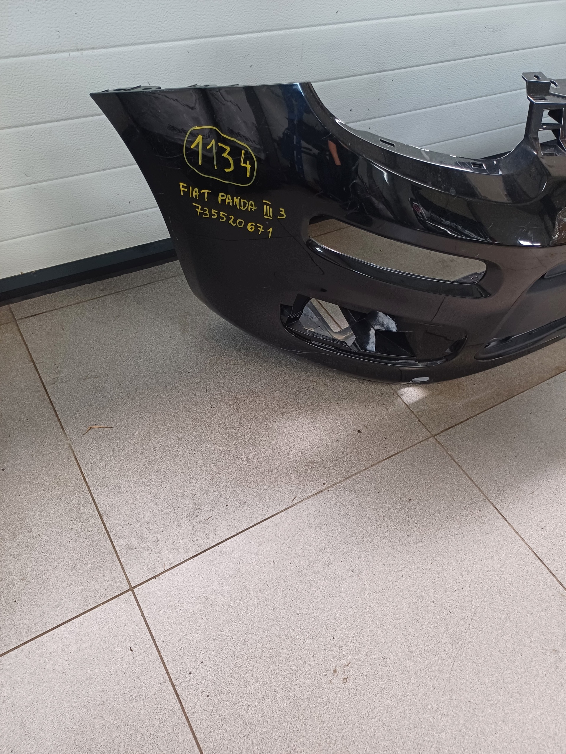 bumper front front FIAT PANDA 3 III 735520671