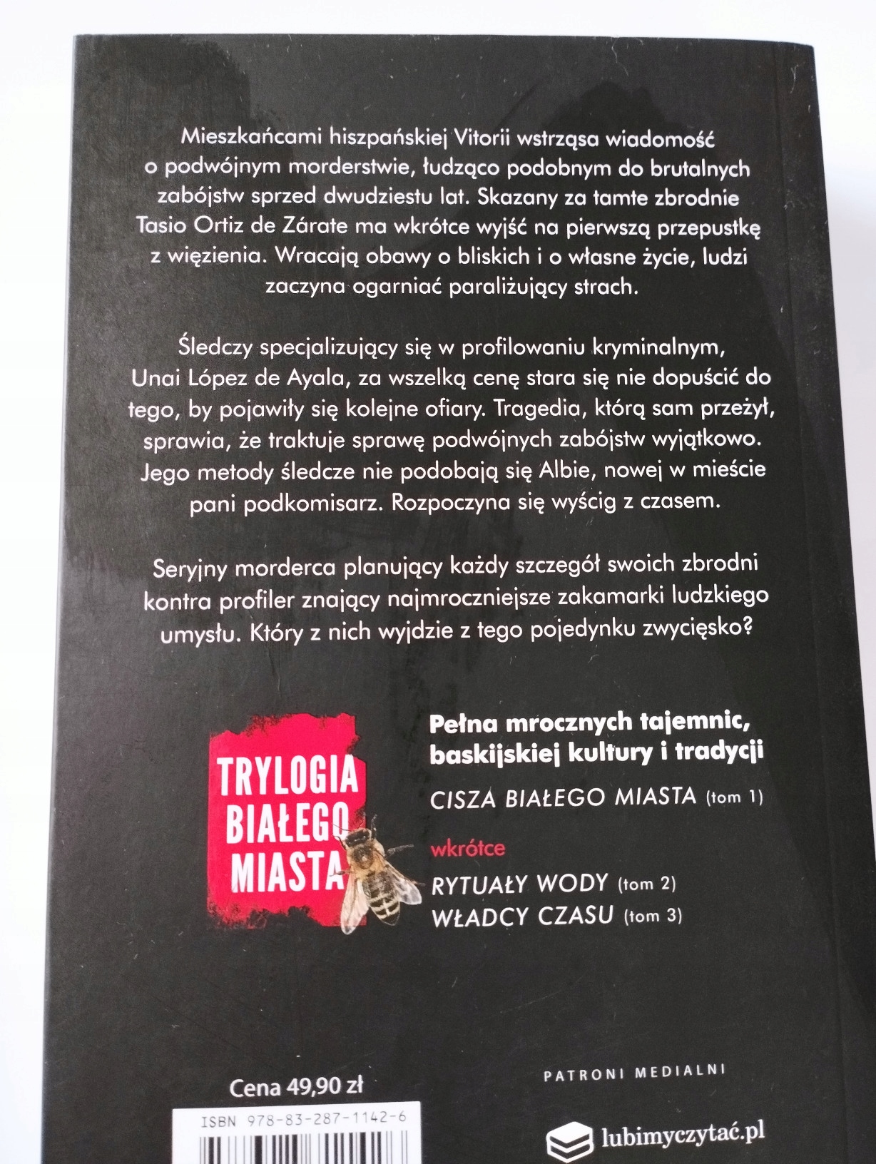 Eva Garcia CISZA BIAŁEGO MIASTA + RYTUAŁY WODY + WŁADCY CZASU + AKWITANIA Rok wydania 2021