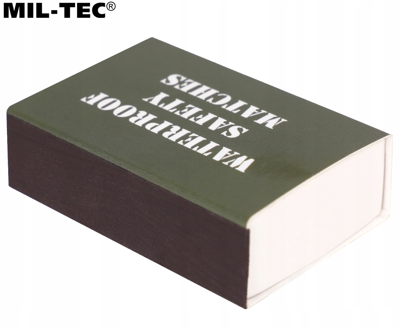 Zestaw Zapałki Wodoodporne + Pudełko Krzesiwo Lusterko Syngałowe Mil-Tec Marka Mil-Tec