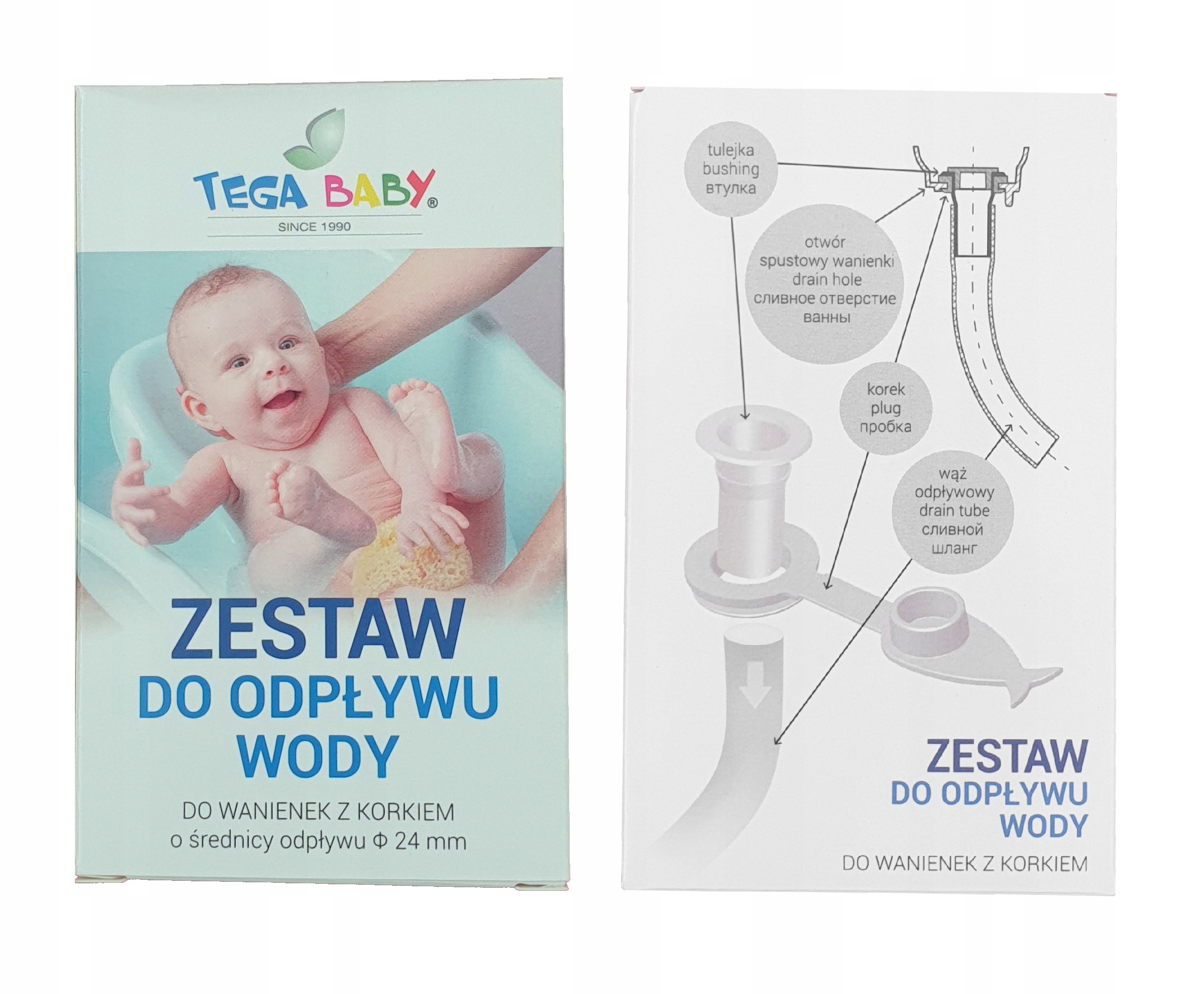 WANIENKA 86 KOREK ODPŁYW STOJAK STELAŻ Tega EAN (GTIN) 5902963009210