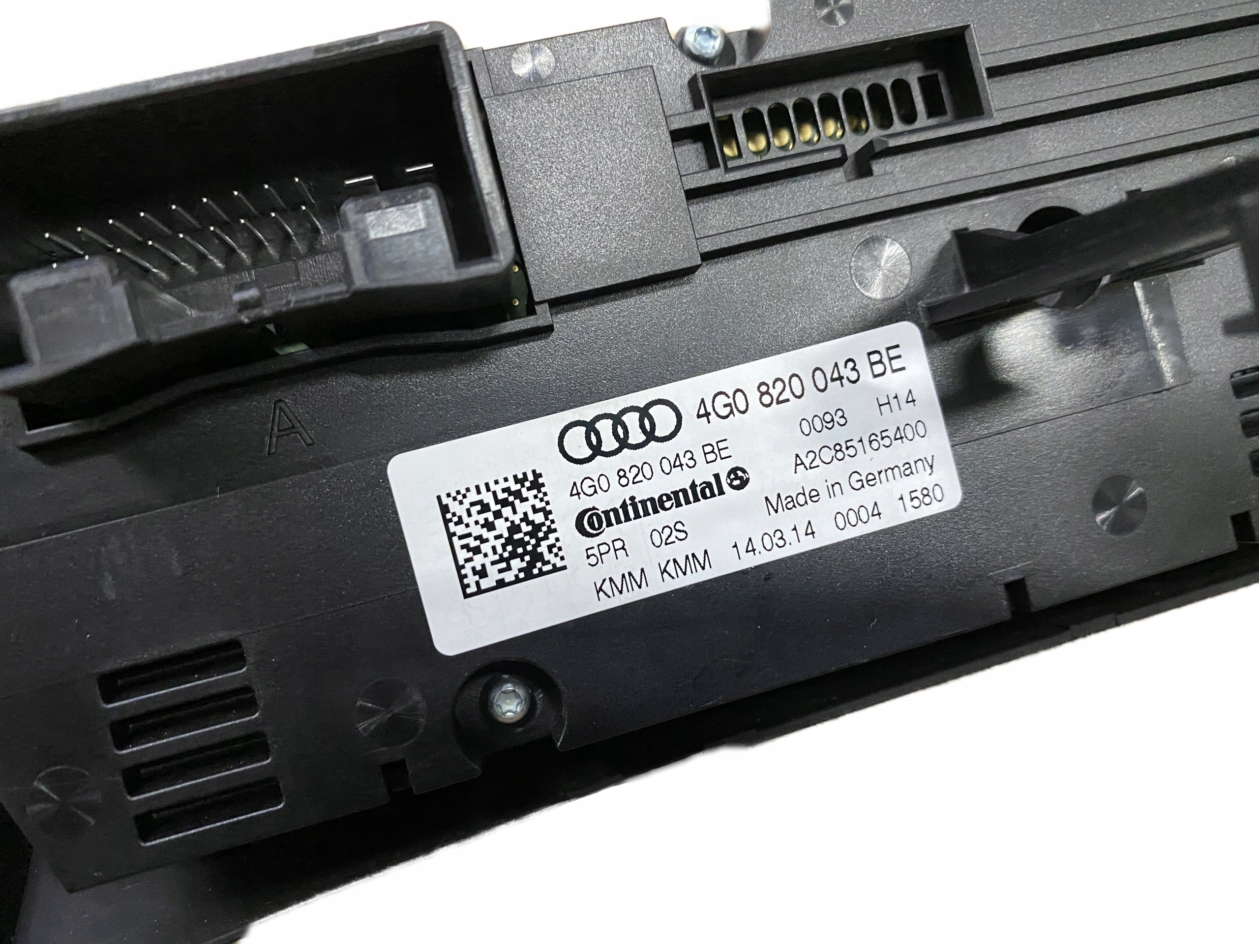 AUDI A6 A7 4G PANEL klimatizaci 4G0820043BE