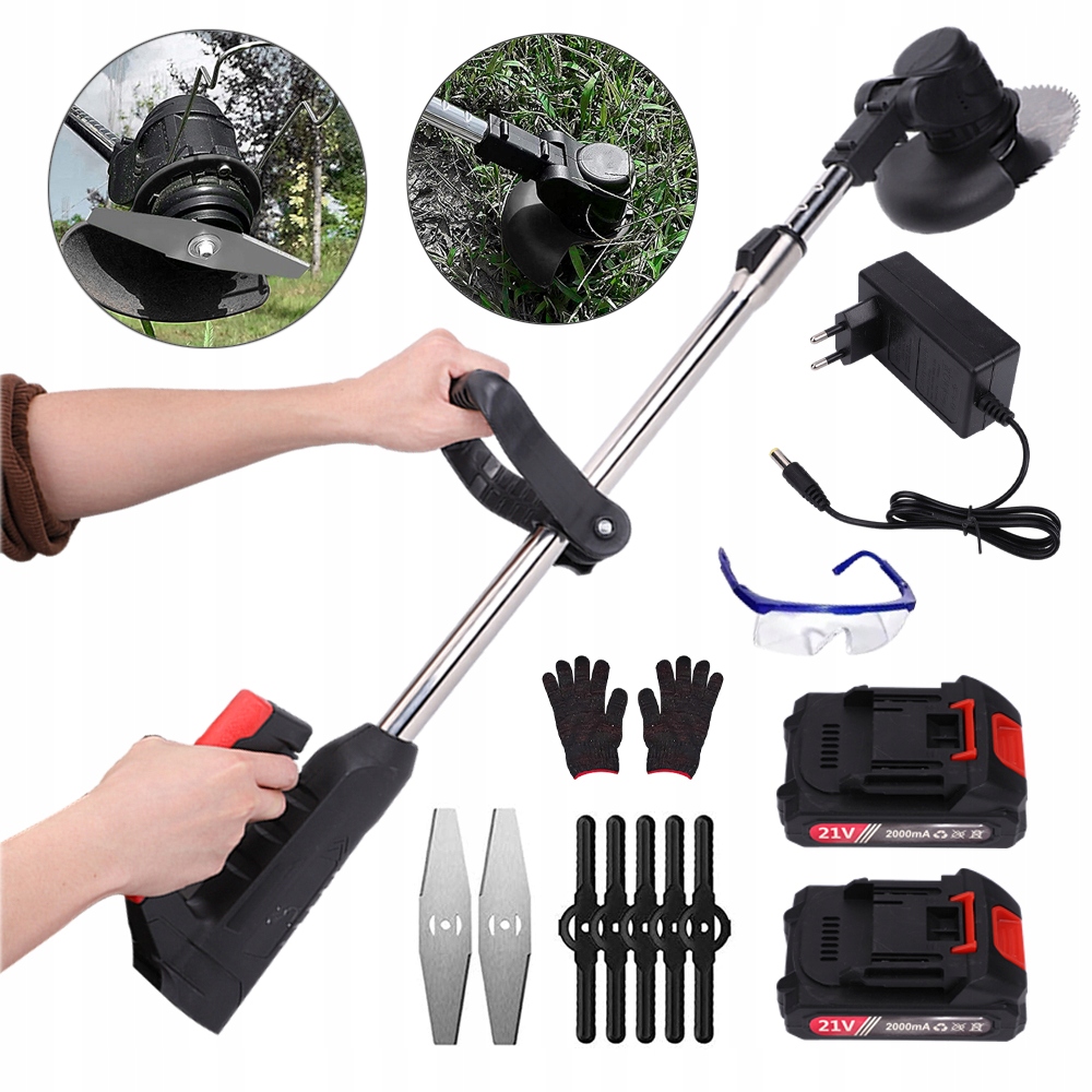 Aku Vyžínač, Teleskopická, Lehká A Elektrická Sekačka Na Trávy