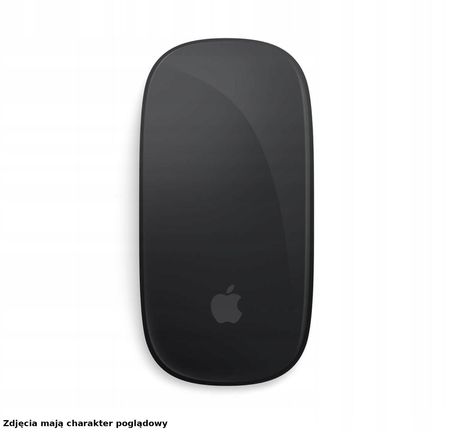 Myš Apple typu Magic Mouse (usb-c) – oblast Multi-Touch v černé barvě