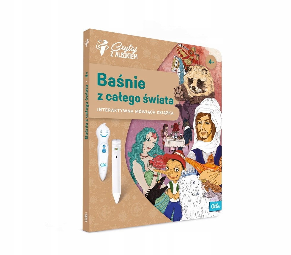 Czytaj z Albikiem Książka Baśnie z całego świata 4+ ISBN 9788076881891