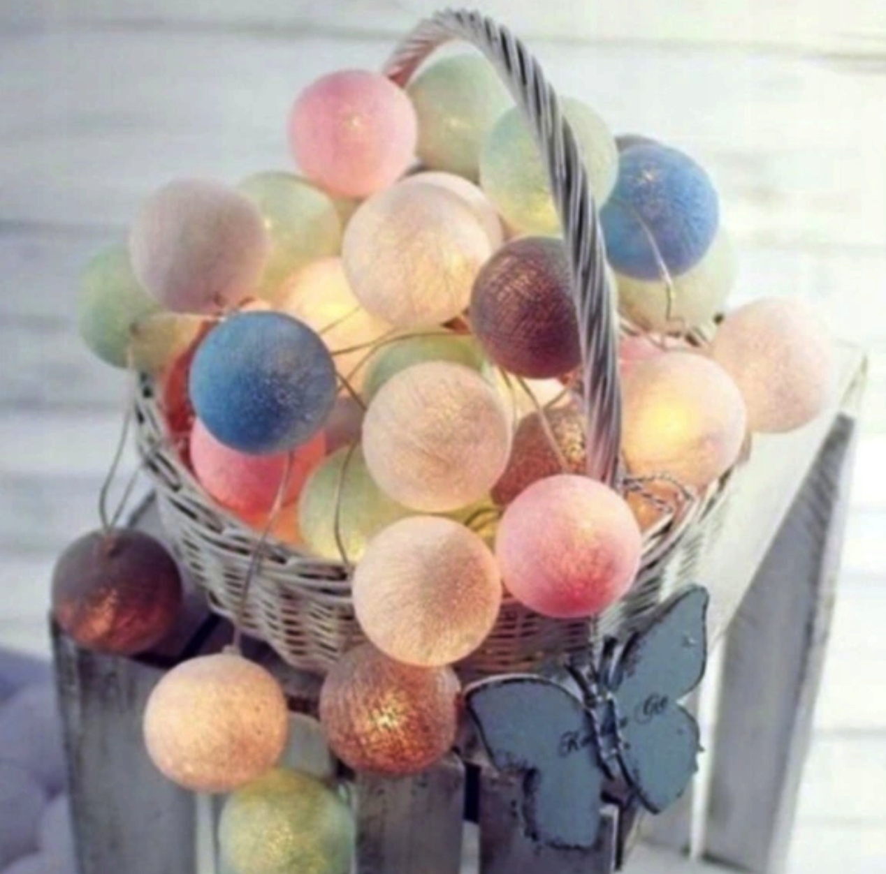 

Lampki Choinkowe Kule 20 Led Cotton Balls 3M
