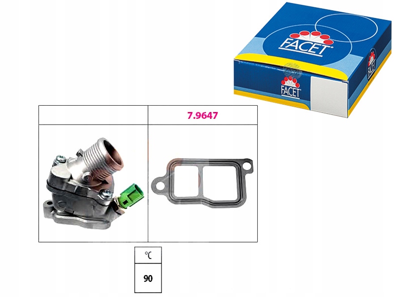 ТЕРМОСТАТ FACET 8200112054 8200674366769067jg000