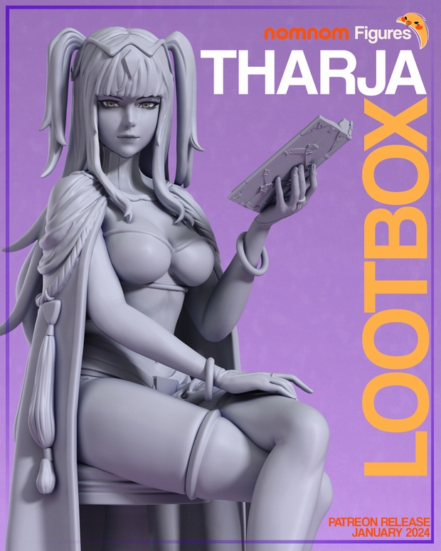 Figurka Tharja Fire Emblem Dárek NomNom Figures 3D tisk 14K