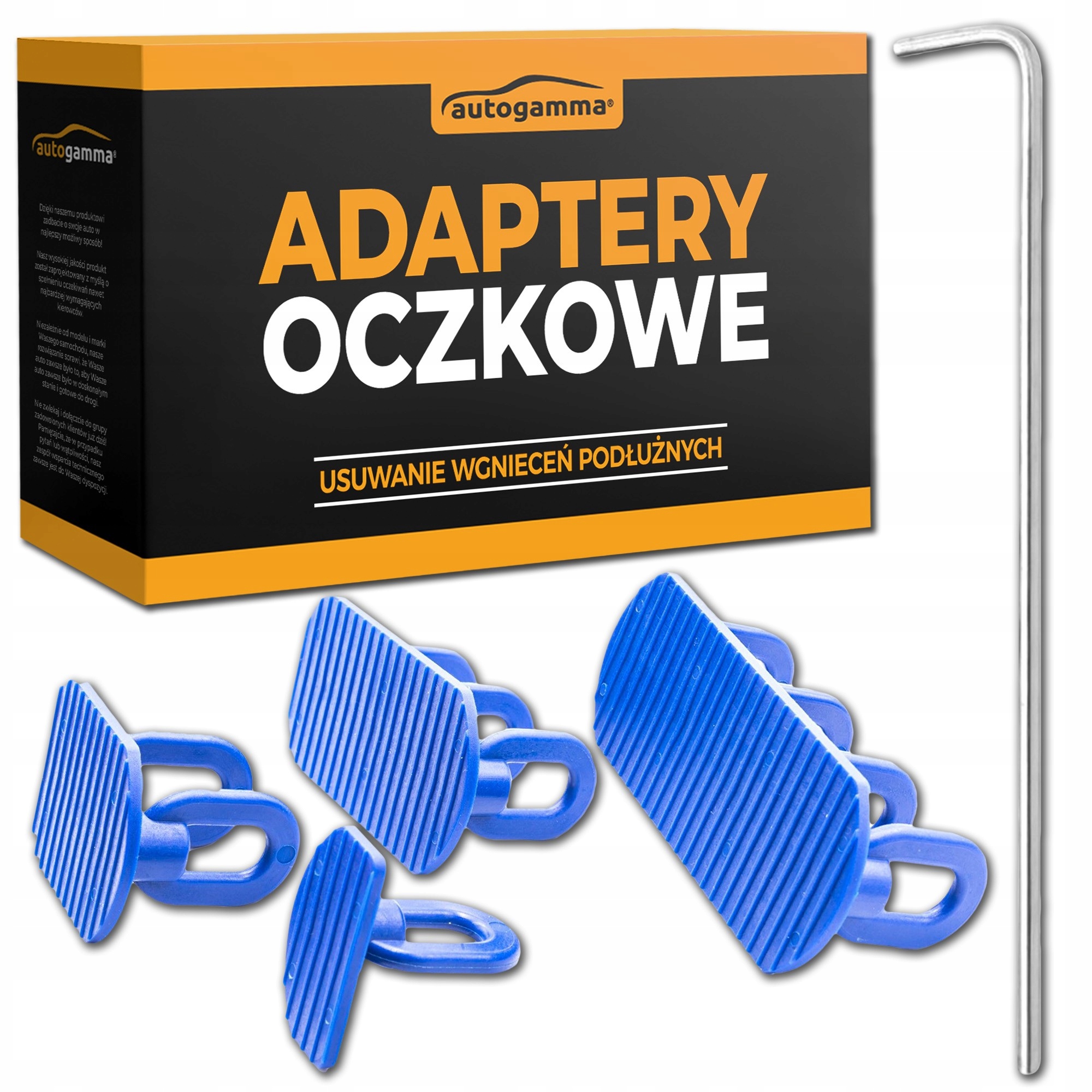 Adaptery oczkowe do usuwania wgnieceń w karoserii podłużnych Pdr 5 el