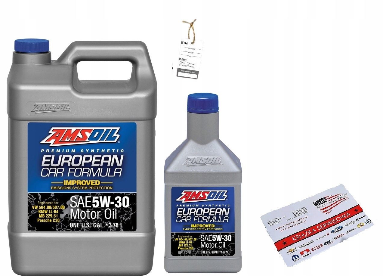 

Amsoil 5W30 European Car Formula Improved +gratisy