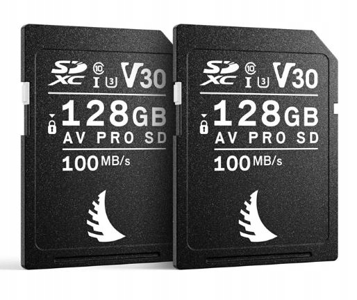 Karta pamięci Sdxc 128GB Angelbird Av Pro Sd V30 Match Pack 2 sztuki szybka