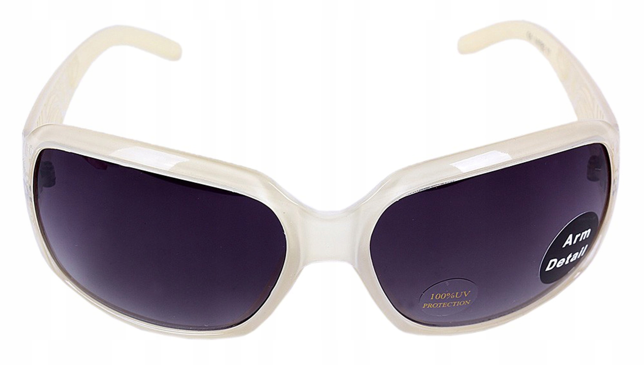 

Kremowe okulary 100% Uv Primark Opia