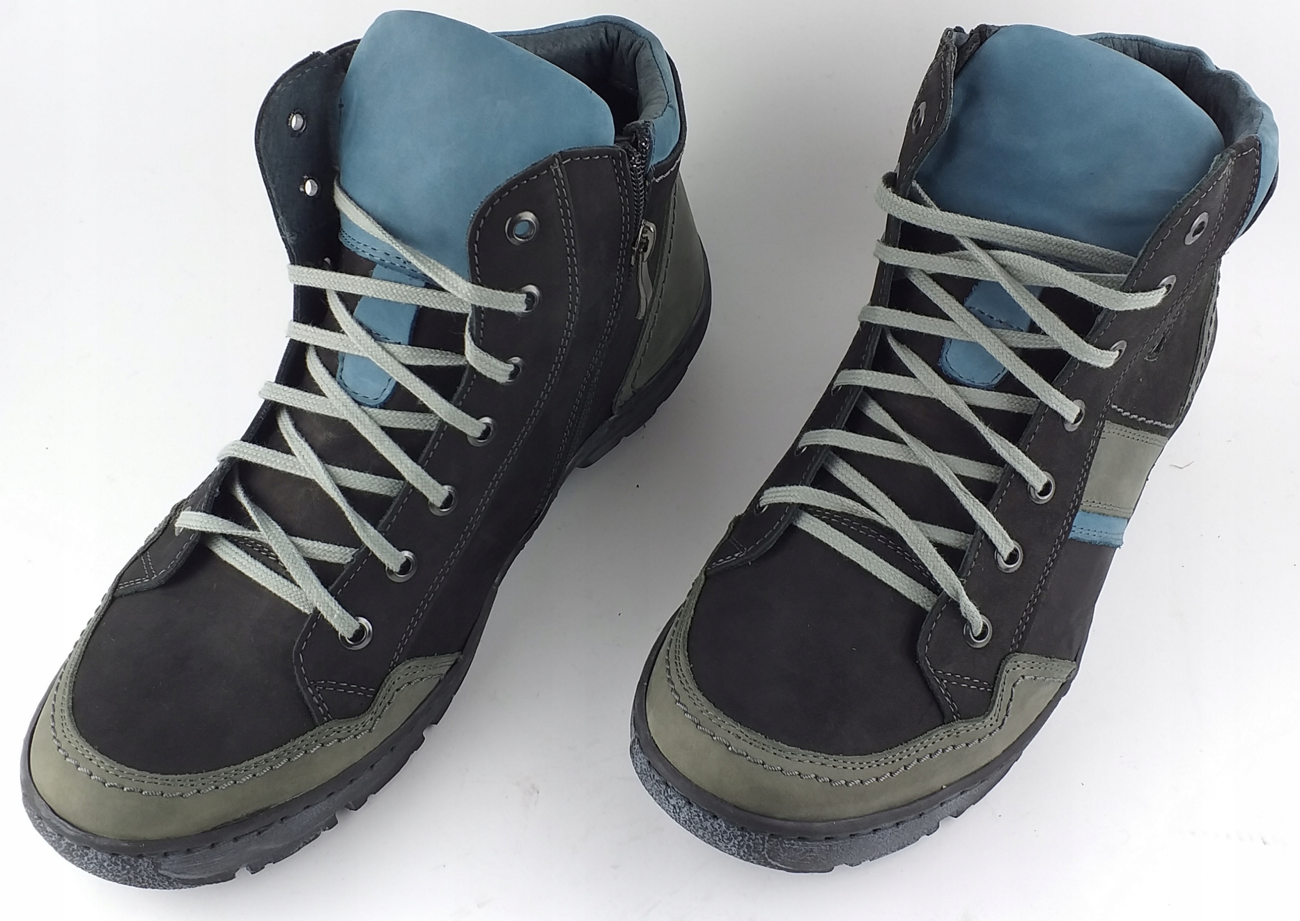 RIKO TRAPERY POLSKIE SKÓRZANE TRZEWIKI SUWAK 44 Rozmiar 44