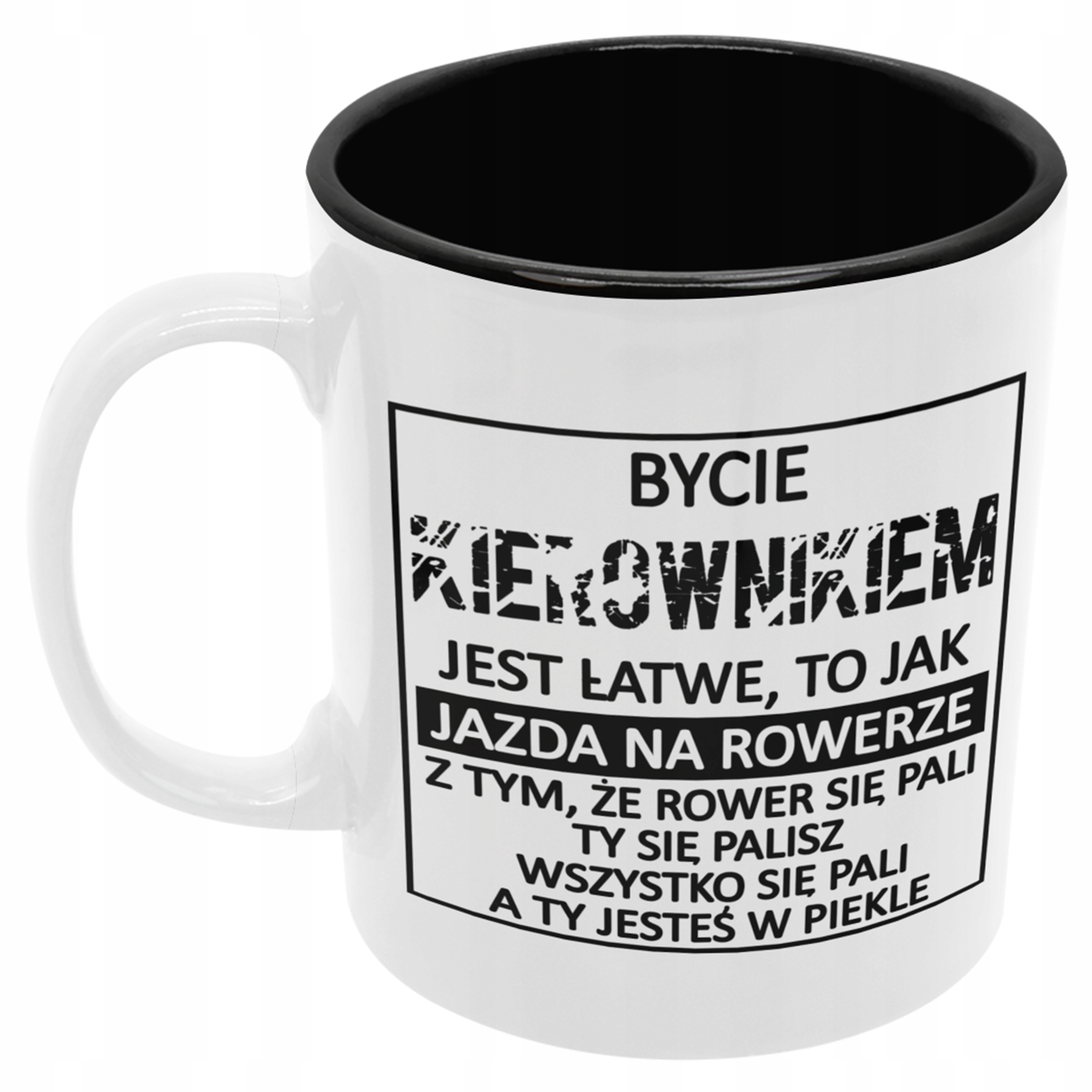 

Kubek Kierownik szefa kierownika czarny