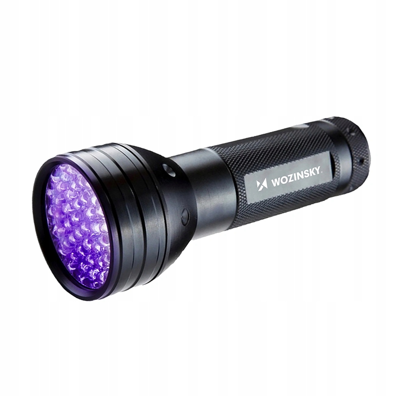 Latarka Uv Wozinsky IP65 do wykrywania śladów 51 ledów czarna