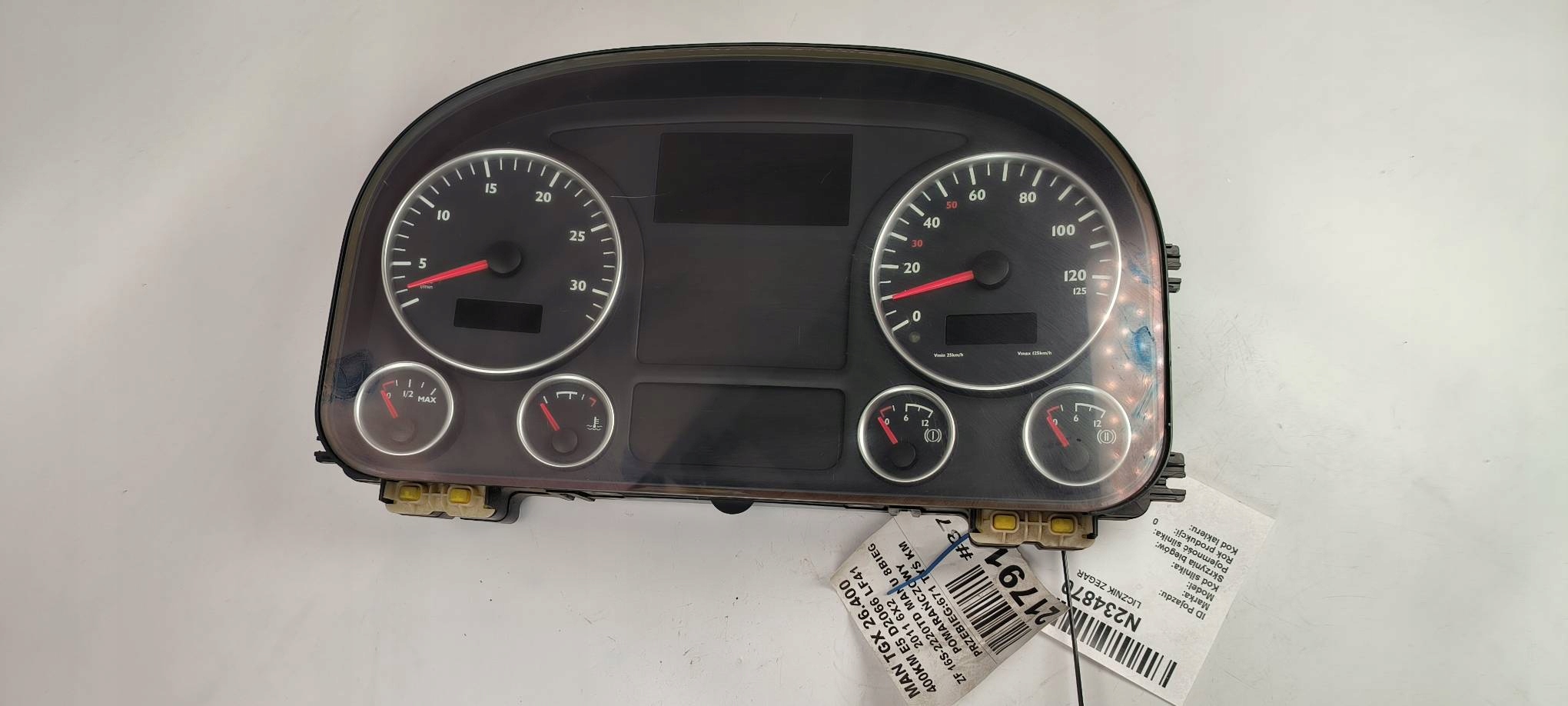 dials clock 8127202-6228 MAN TGX