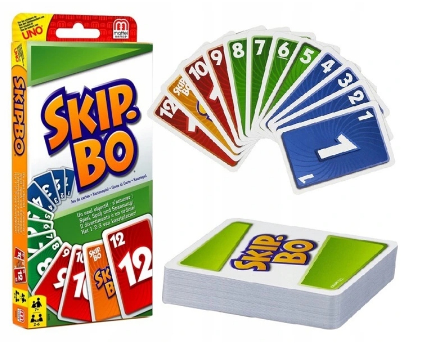 

Gra karciana Skip-Bo Mattel Gra