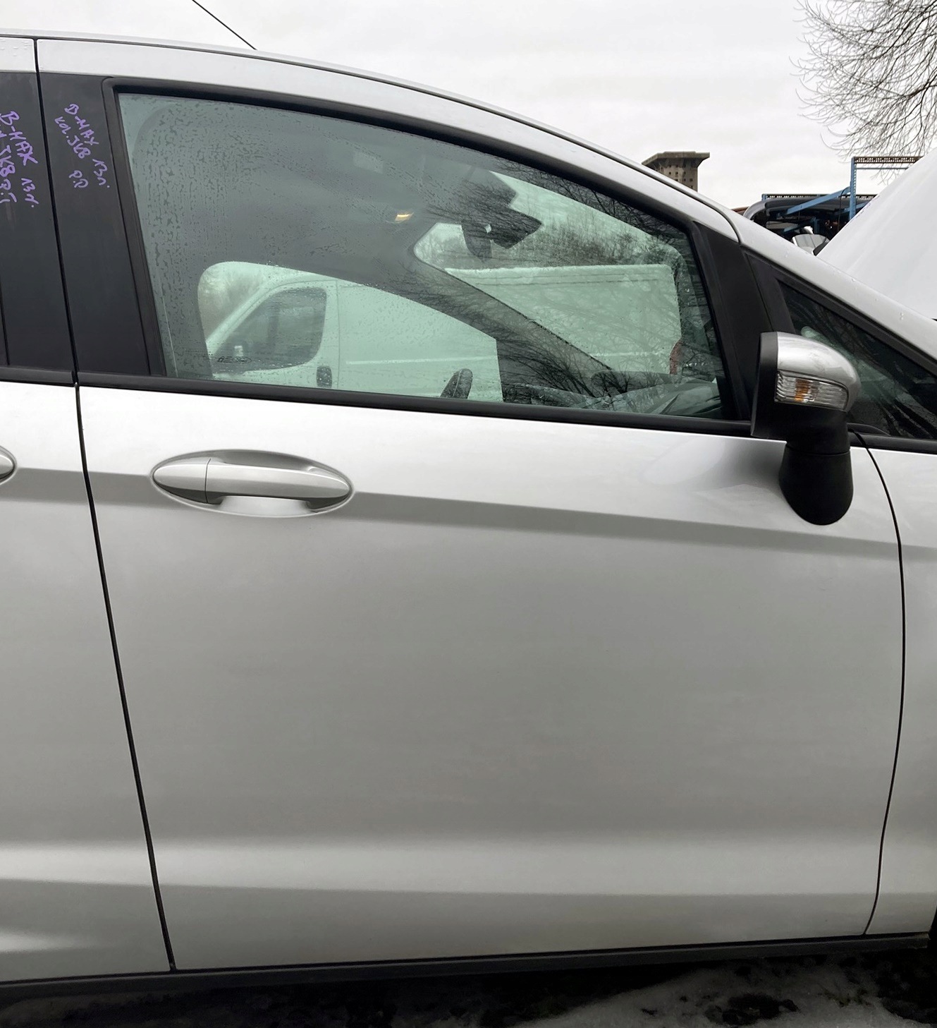 FORD B-MAX 13R door right front JK8 silver nice KMPL