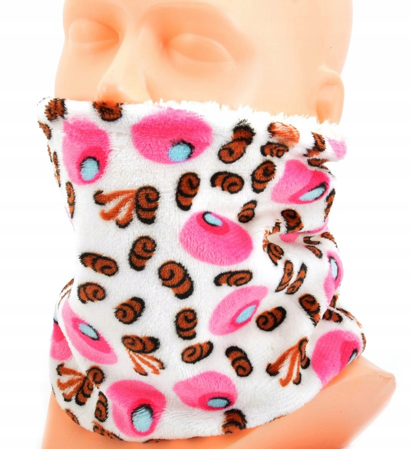 

Komin Polarowy Dziecięcy - Szalik Czapka Chusta