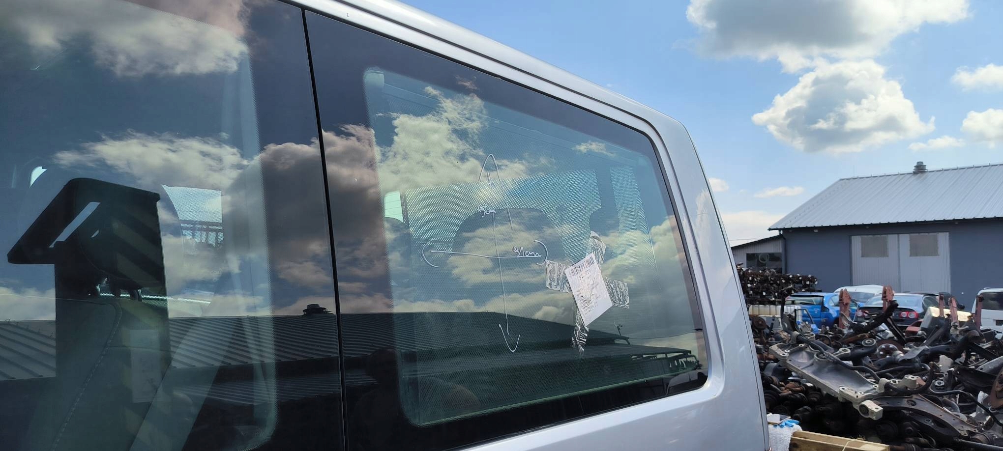 window bodywork left rear part VOLKSWAGEN TRANSPORTER T5 CARAVELLE