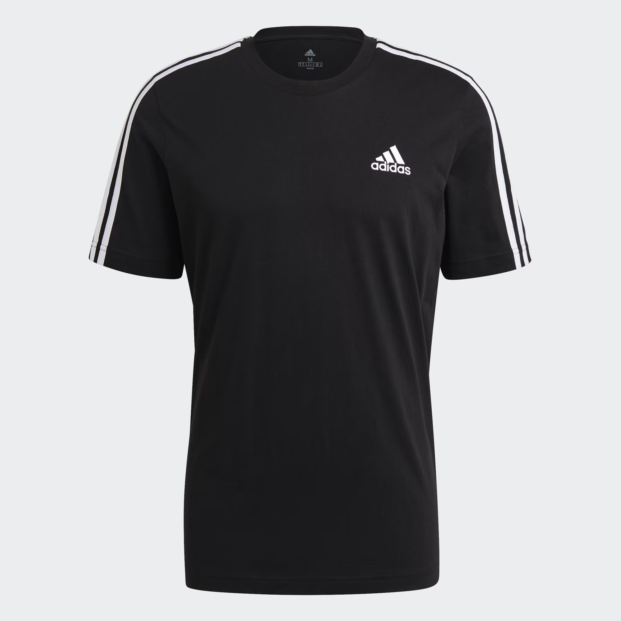 Tričko Adidas Essentials 3 Stripes GL3732 Vel M