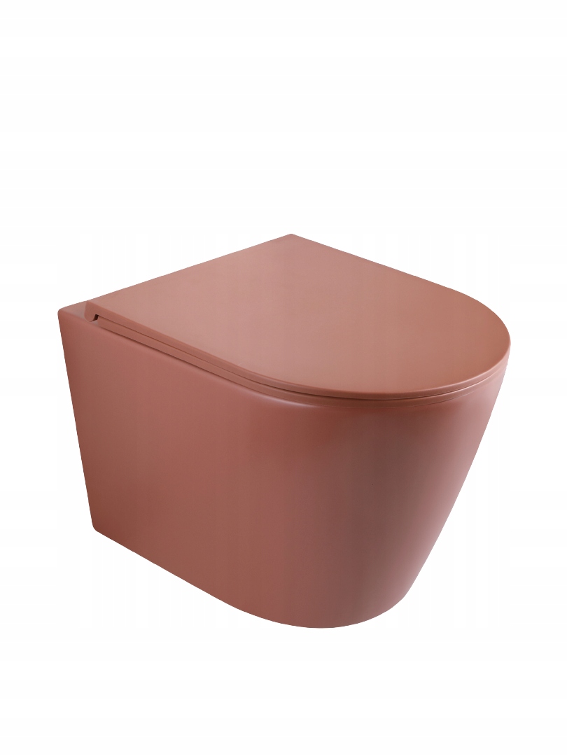 Uptrend Wc mísa Vortex oválná 48x36 cm iron red mat Amaro