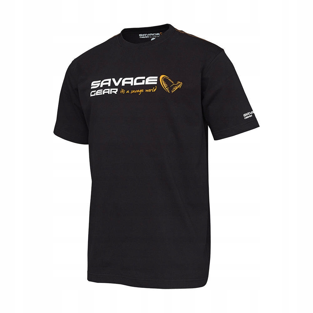 Koszulka Savage Gear Logo Black Ink-xl
