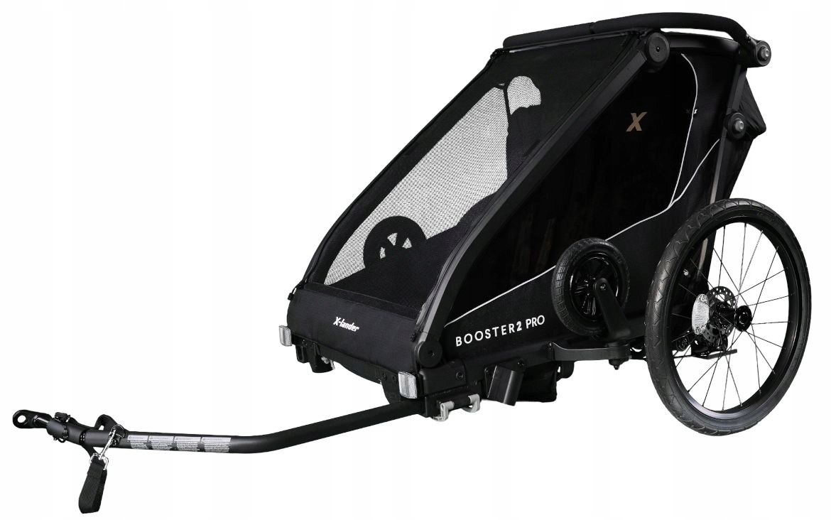 Przyczepka Rowerowa 3W1 X-lander Booster 2 Pro Podwójna, Wielofunkcyjna