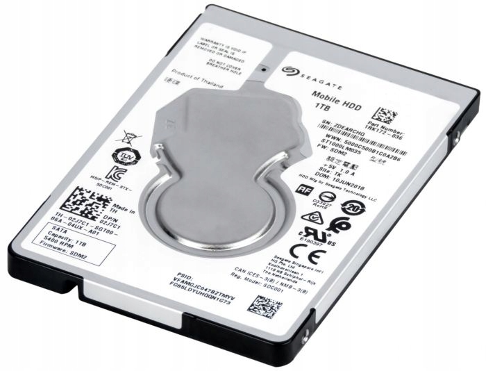 Dysk Twardy Sata 1TB 2,5 Slim