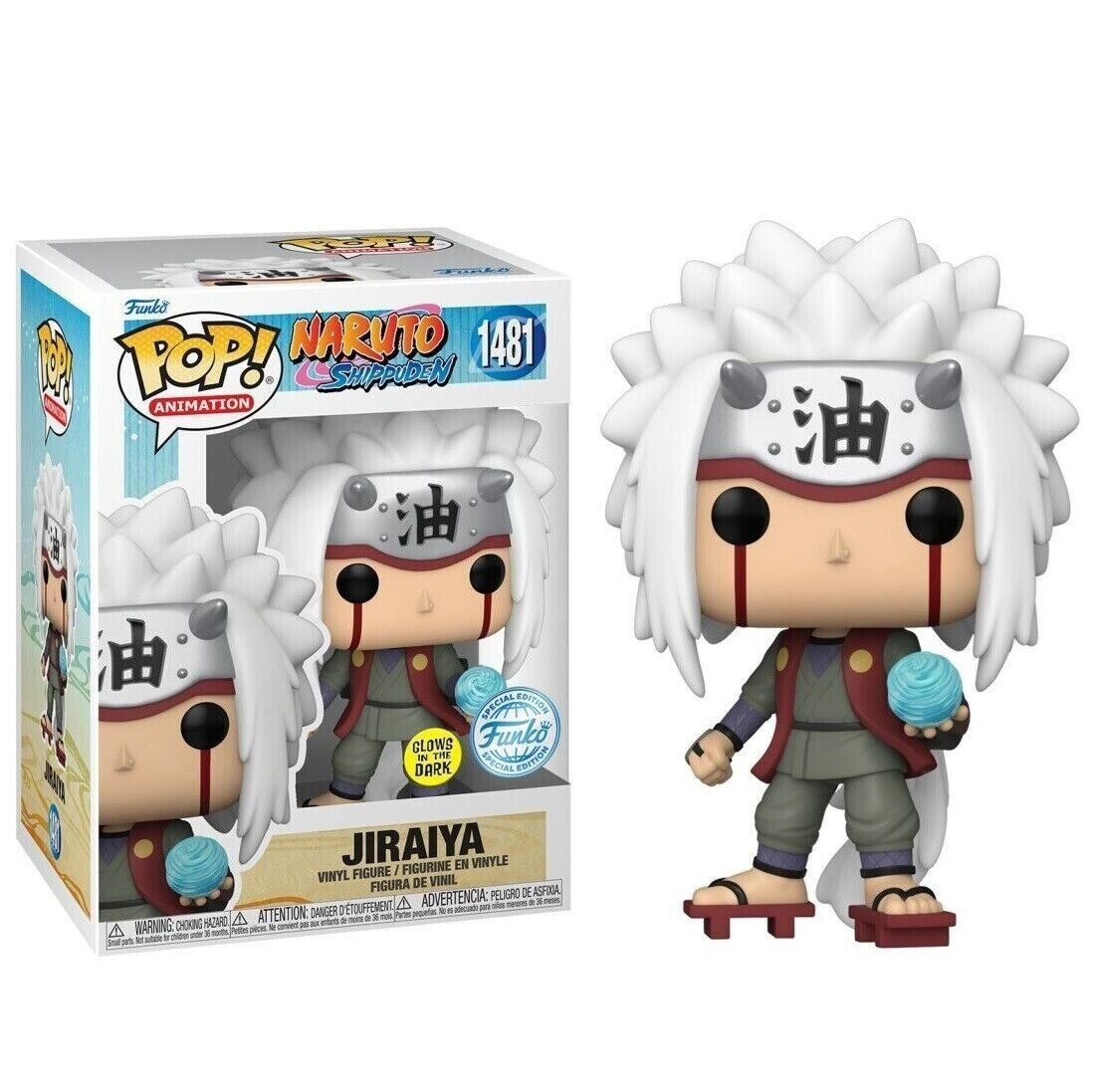 Funko Pop! Animace Naruto Shippuden Jiraiya S Rasenganem Exkluzivní Figurka 14