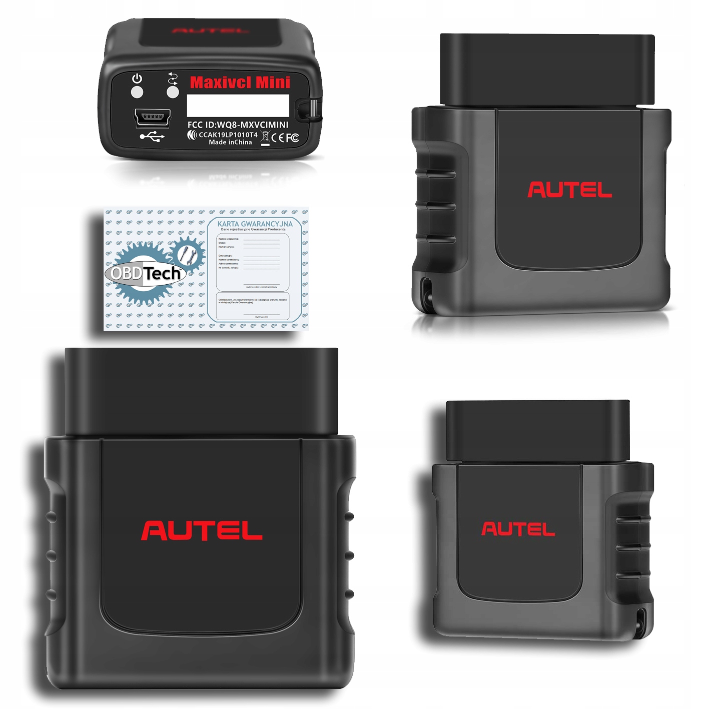 Autel MaxiVCI Mini GŁOWICA DIAGNOSTYCZNA Bluetooth