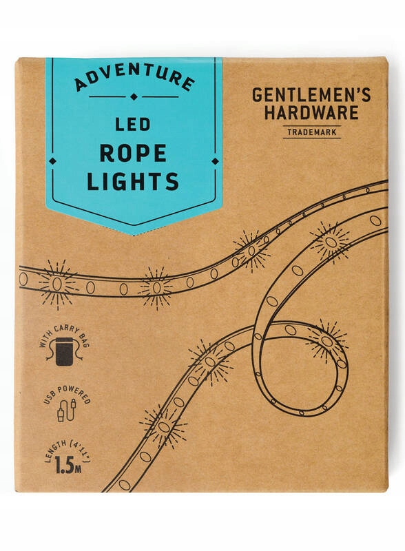 Osvětlení lanová lampa Gentlemen's Hardware Led Rope Lights