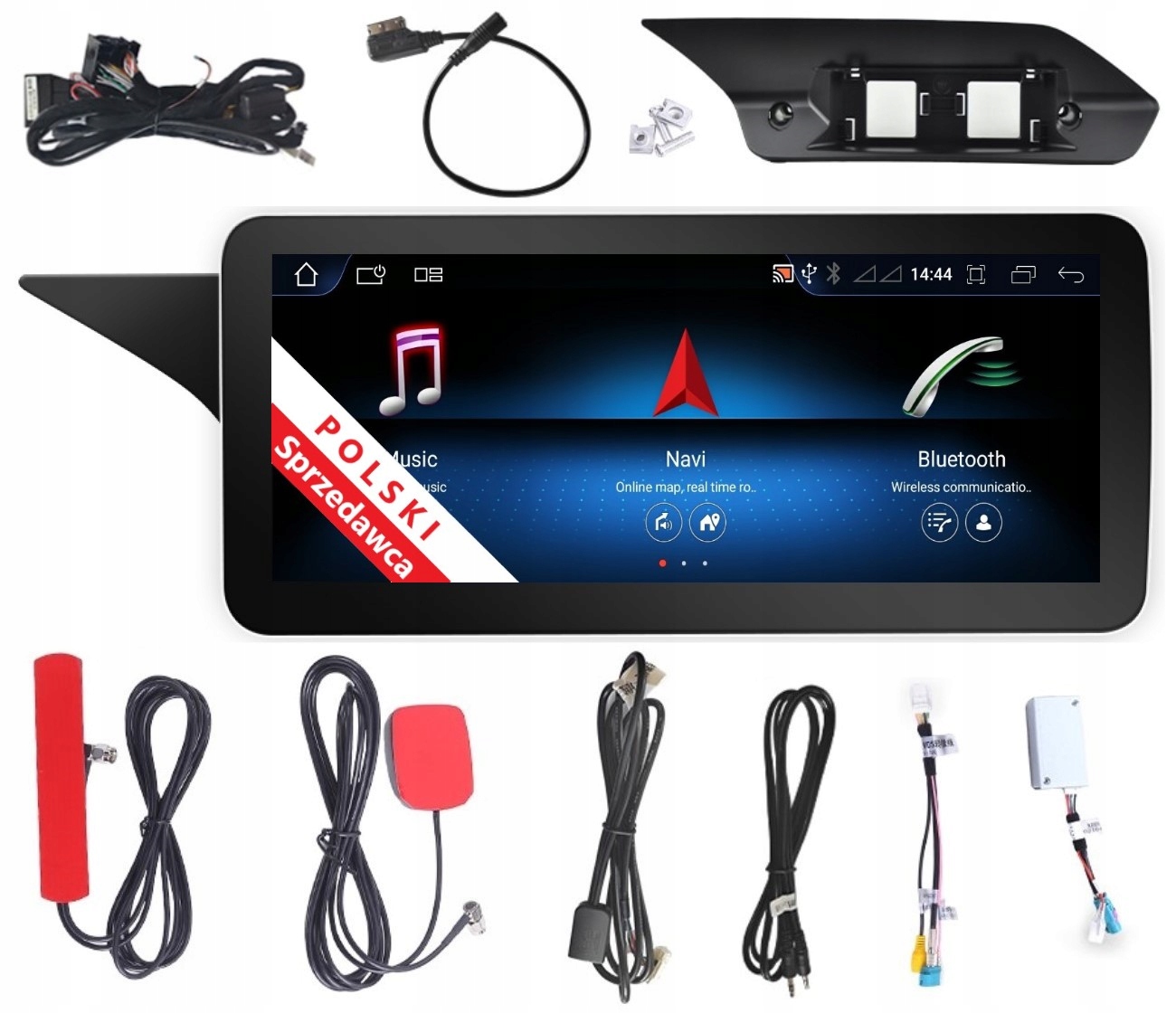 Rádio Monitor Android Mercedes-benz E W212 Ntg 4.0 2/32 Gb Carplay Lte