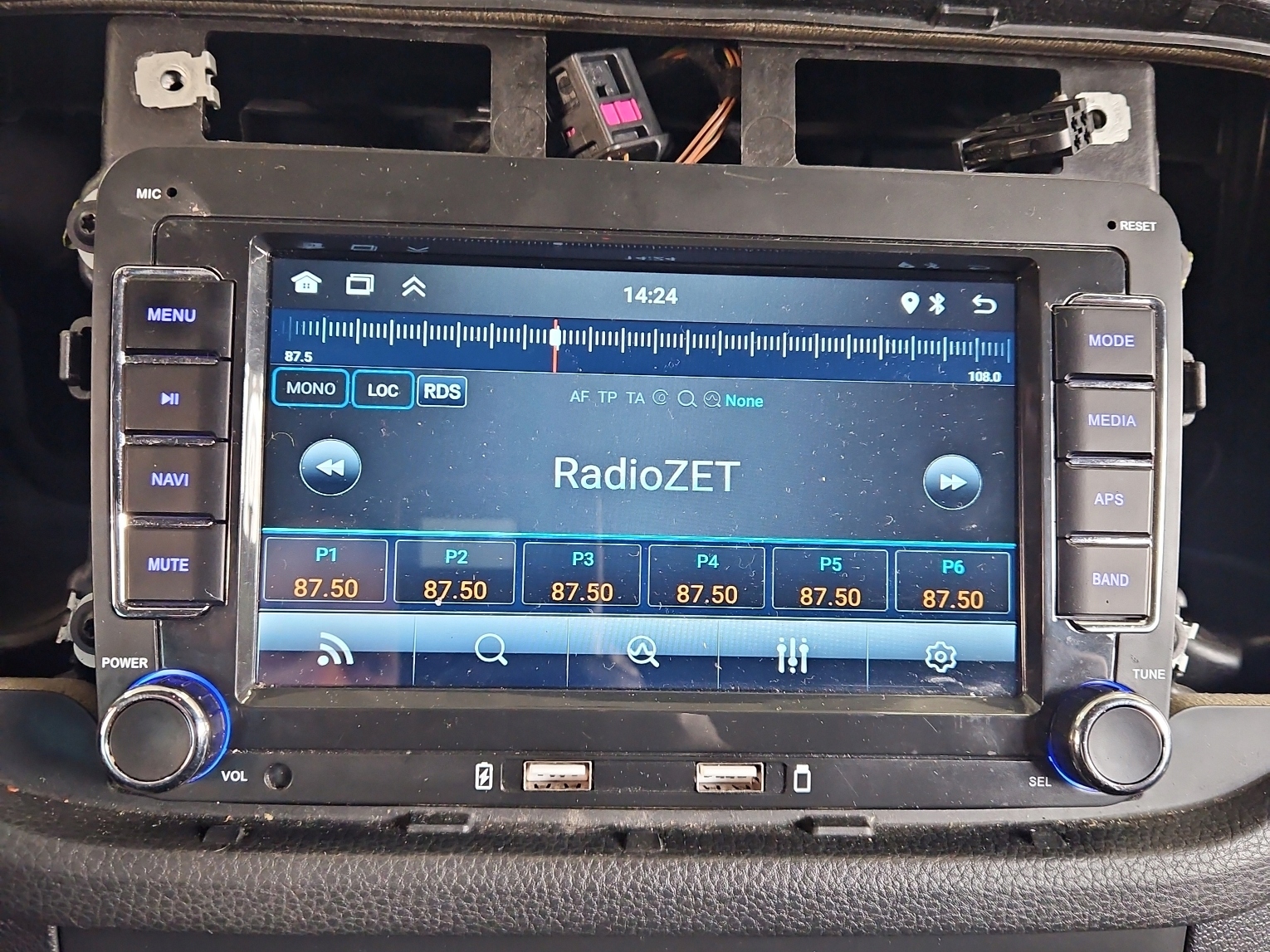 RADIO ANDROID NAWIGACJA VW TIGUAN I 07-