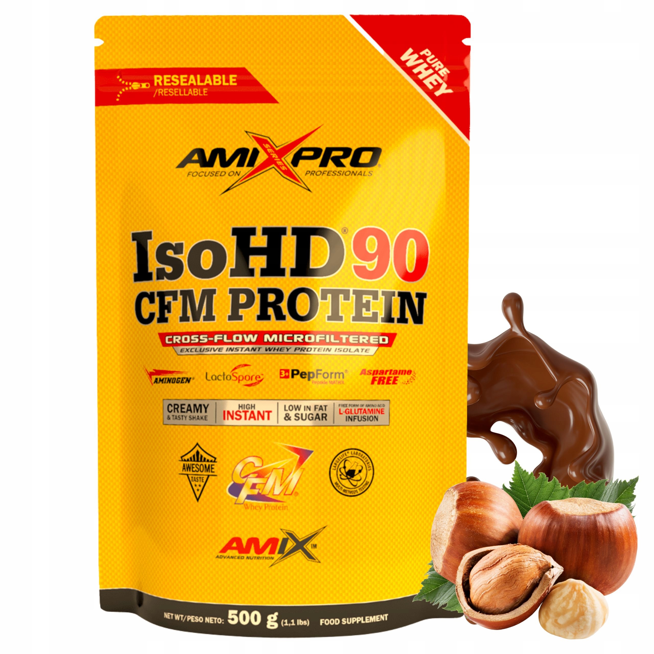 Proteinový Izolát Wpi Shake Proteinový bez cukru Protein Ořechová