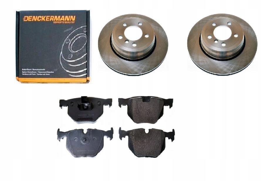 Kotouče Bmw 7 E65 E66 Zadní 324 MM Sada.