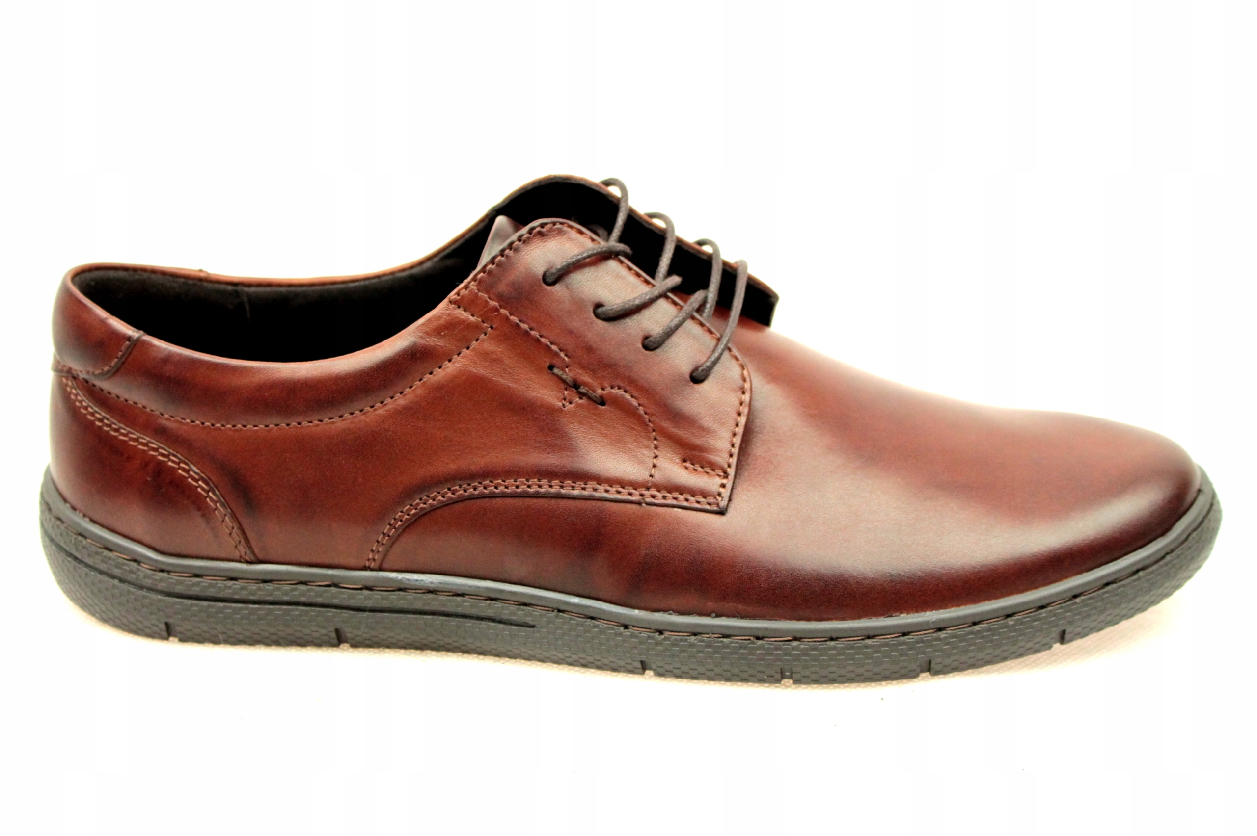 Pánské polobotky Tapi B-7264 45 Hnědé